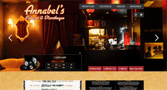 Desktop Screenshot of annabelscabaret.co.uk